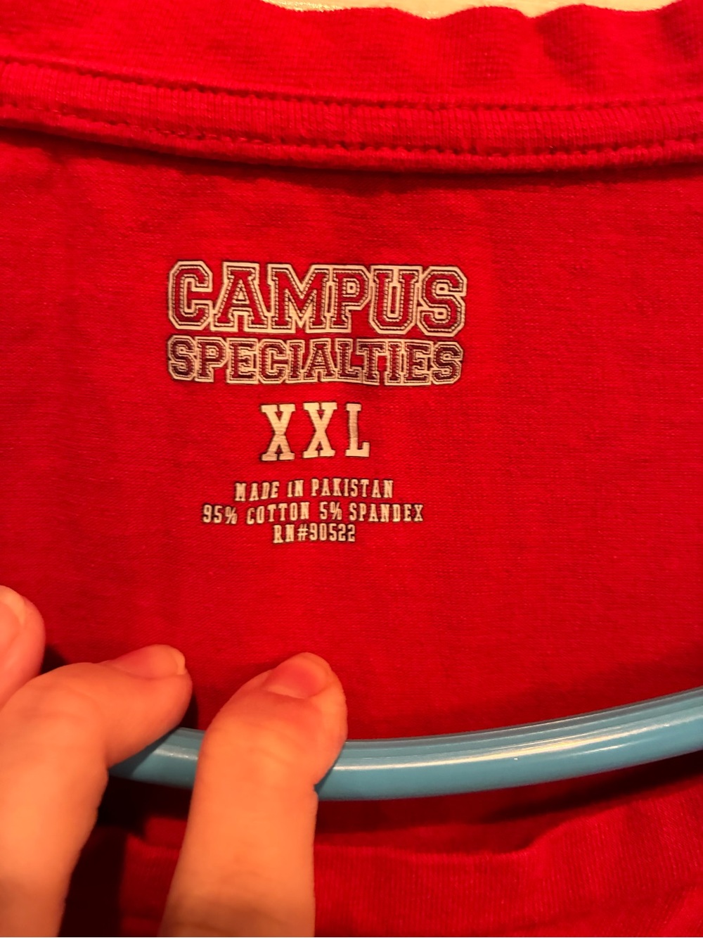 Louisville Cardinals Red Women's Tee with Lace Sleeves - Picture 3 of 8